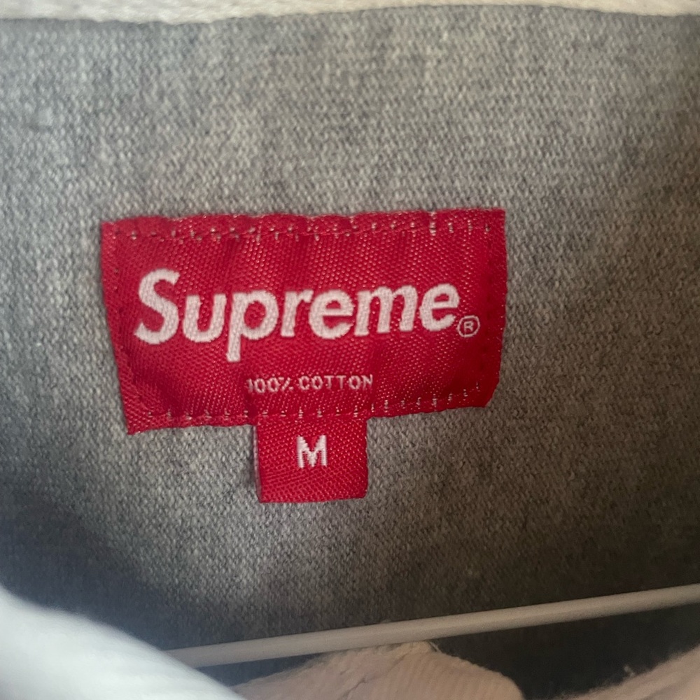 Supreme Black and Gray Playboy Rugby Shirt - Picture 4 of 5